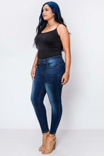 Load image into Gallery viewer, BETWEEN US PLUS SIZE 2B CURVY BUTT LIFTER INDIGO RAYON JEANS