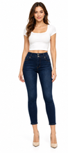 Load image into Gallery viewer, BETWEEN US Junior High-Rise Indigo Wash Skinny Jeans