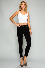Load image into Gallery viewer, BETWEEN US High Rise Super Soft Black Skinny Jeans